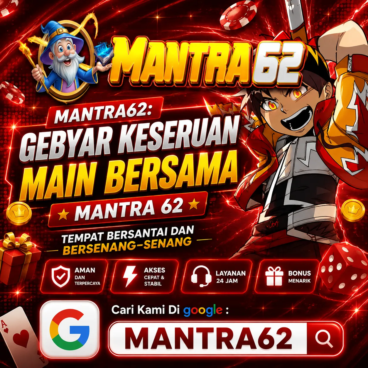 MANTRA62: Gebyar Keseruan Main Bersama Mantra 62 Tempat Bersantai Dan Bersenang-senang